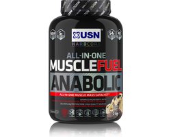 USN Muscle Fuel Anabolic (2000g) Cookies & Cream - Gewichtstoename - Zonder Creatine