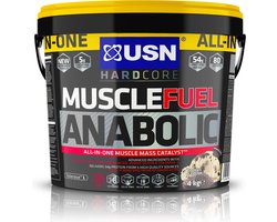 USN Muscle Fuel Anabolic (4000g) Cookies & Cream - Gewichtstoename - Zonder Creatine