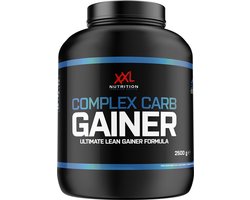 XXL Nutrition - Complex Carb Gainer - Maaltijdvervanger, Weight Gainer, Mass Gainer, Shake Spiergroei & Herstel - Diverse Smaken - Chocolade - 2500 Gram (25 - 50 shakes)