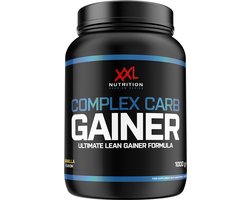 XXL Nutrition - Complex Carb Gainer - Maaltijdvervanger, Weight Gainer, Mass Gainer, Shake Spiergroei & Herstel - Diverse Smaken - Vanille - 1000 Gram (10 - 20 shakes)