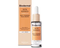 Biodermal Self-Tanning Face Drops - Zelfbruiner gezicht - Zelfbruiner drops - Vegan - 30 ml