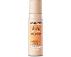 Biodermal Sunkissed Self-Tanning Body Mousse - Zelfbruiner - Vegan - 150 ml