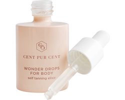 Cent Pur Cent Wonder Drops for Body 30ml - Self Tanning Elixir - Natuurlijke sunkissed glow