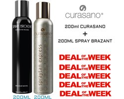 CURASANO DUO PACK - 200ml SprayTan Curasano + 200ml Spray Brozant