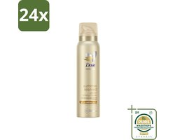 Dove Body Love Zelfbruinende Mousse - Summer Revived - Light-Medium - 150 ml - Voordeelverpakking - 24 stuks - Zomerse gloed - Gehydrateerde huid