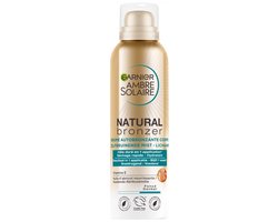 Garnier Ambre Solaire Natural Bronzer Body Mist - Zelfbruiner voor Gezicht met Vitamine E en Voedende Abrikozenolie - 150ml