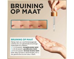 Garnier Ambre Solaire Natural Bronzer Zelfbruinende Gezichtsdruppels - 2 x 30 ml - Voordeelverpakking