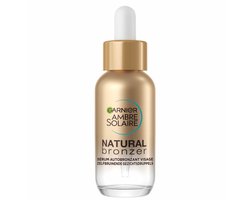 Garnier Ambre Solaire Natural Bronzer Zelfbruinende Gezichtsdruppels - 3 x 30 ml - Voordeelverpakking