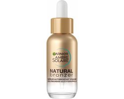 Garnier Ambre Solaire Natural Bronzer Zelfbruinende Gezichtsdruppels - Self-tan drops met opbouwbare bruining - 30 ML