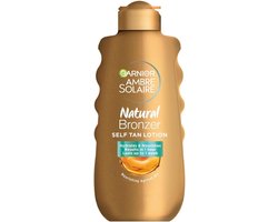 Garnier Ambre Solaire Natural Bronzer Zelfbruinende Lotion - Voor een Egale Bruining en Stralende Huid- 200ml