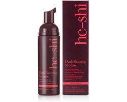 He-Shi Dark Foaming Mousse Zelfbruiner - 150 ml
