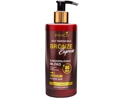 Luxury Shimmer Body milk -Medium - zelfbruining geeft de huid een mooie gebruinde teint, egaliseert de kleur en versterkt de bronzen glans