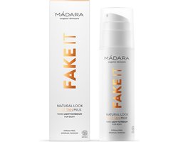 MÁDARA FAKE IT Self Tan Milk 150 ml - hyaluronzuur - jojoba olie - zelfbruiner