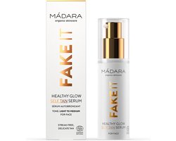MÁDARA FAKE IT Serum Zelfbruiner Gezicht 30ml  - hyaluronzuur - vitamine E