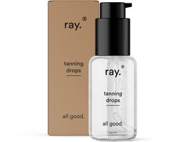 Ray - Zelfbruinende Druppels - 30ml - Natuurlijk Resultaat - Voor Gelaat En Lichaam - Zelfbruiner