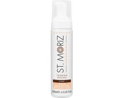 St Moriz Zelfbruiningsmousse Dark - 2 x 200 ml - Voordeelverpakking