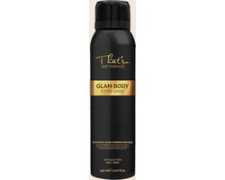 That'so Zelfbruiner Self Tan voor lichaam en gezicht - Glam Body Mousse EXTRA DARK - Direct een diep bruine kleur - 150ml - thatso.nl