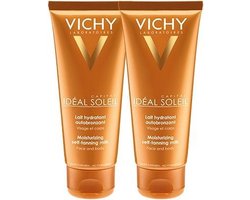 Vichy Ideal Soleil Zelfbruinende Melk Gezicht en Lichaam - 2x100ml
