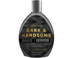 Brown Sugar Dark & Handsome - zonnebankcreme - 300 X bronzers - 400 ml