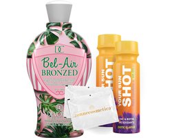 Devoted Creations - Bel-Air Bronzed + 2 Your Sun Shots + 2 Verfrissingsdoekjes