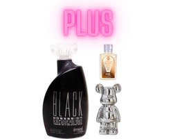 Devoted Creations - Black Obsession - 400 ml PLUS Beer Zilver 15,5 cm PLUS Bourbon Honey 60 ml !