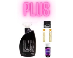 Devoted Creations Black Obsession 400 ml PLUS Daytona Facewax PLUS Sunshot PLUS 2x Daytona Olie 2ml