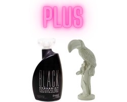 Devoted Creations Black Obsession 400 ml PLUS Ornament Toekan Zandkleur 29,5 cm !