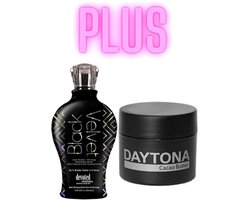 Devoted Creations Black Velvet 360 ml + Daytona Cacao Butter 100 ml met anti aging effect !