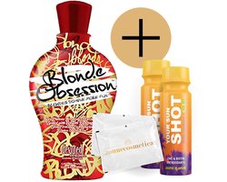 Devoted Creations - Blonde Obsession + 2 Your Sun Shots + 2 Verfrissingsdoekjes