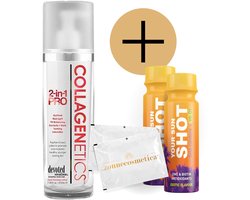 Devoted Creations - Collagenetics 2 in 1 Pro + 2 Your Sun Shots + 2 Verfrissingsdoekjes