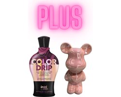 Devoted Creations Color Drip 360 ml PLUS Beeld Beer Roze 18 cm !
