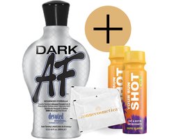 Devoted Creations - Dark AF + 2 Your Sun Shots + 2 Verfrissingsdoekjes
