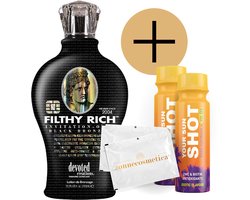 Devoted Creations - Filty Rich + 2 Your Sun Shots + 2 Verfrissingsdoekjes