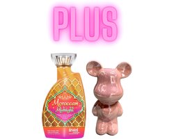 Devoted Creations Moroccan Midnight 400 ml PLUS Beeld Beer Roze 18 cm !