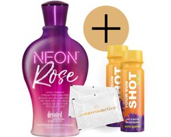 Devoted Creations - Neon Rose + 2 Your Sun Shots + 2 Verfrissingsdoekjes