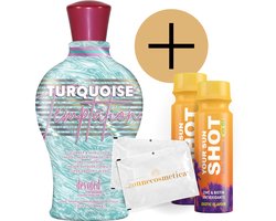 Devoted Creations - Turquoise Temptation + 2 Your Sun Shots + 2 Verfrissingsdoekjes