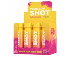 Your Sun SHOT - Mango - Sunshot - Tanshot - Gezondheidsdrank - doos 12x 80ml