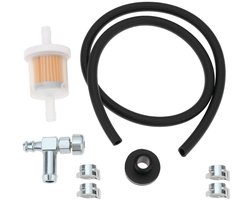 1 Set Grasmaaier Brandstoftankbus met afsluitklep Compatibel met DeVilbiss GT5000 GB5000 GB4010 Compatibel met Craftsman Generac Draagbare Generator 33/64 "Brandstoftankgat