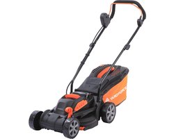 Accu Grasmaaier 33 cm Maaibreedte met Hoogteverstelling 20-60 mm en 30L Opvangzak