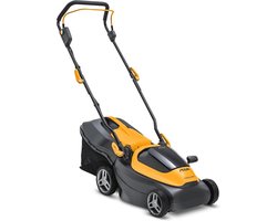 Accu Grasmaaier met 34 cm Snijbreedte en Draagbare Accu's, Ideaal voor de Tuin