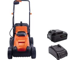 Accu Grasmaaier met 4.0Ah Batterij, 32 cm Maaibreedte en Opvangzak