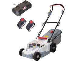 Accu Grasmaaier Mulchmaaier met 2 Accu's en Snellader
