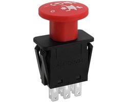 Aftakasschakelaar voor Husqvarna, Craftsman en Dixon maaiers - 430-433 - Compatibel met AYP DX260 DX272 LZ6127 7230 MZT 61 CT160 CTH130