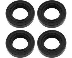 Asolie-afdichting 19x32x8mm - 4 Stuks - Tuff Torq K55B/K46F - Hittebestendig - Siliconenrubber - Oliekeerring