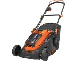 BLACK+DECKER Grasmaaier 36V 2.5Ah Lithium-ion 38cm maaibreedte voor gazons tot 600m² - CLM3825L2-QW