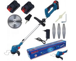 Boxer Grasmaaier - 24 V Accu Grastrimmer - Incl. Zaagmes en 2x Accu