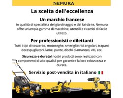 Draadloze Grasmaaier Compact Krachtig 40V Maaibreedte 22 cm voor Kleine Tuinen