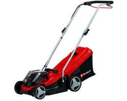 Einhell Accu Grasmaaier GE-CM 36/33 Li Kit - Power X-Change - 36 V/Li-ion - Maaibreedte 33 cm - Aanbevolen gazonoppervlakte: tot 250 m² - 30 L opvangbak - Maaihoogte: 25-65 mm - Incl. 2x 2.5Ah accu + 2x oplader