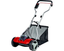 Einhell Accu Kooimesmaaier GE-HM 18/38 Li Solo - Power X-Change - 18 V/Li-ion - 890 t/min - 38 cm - 45 L - Met accu ondersteuning of hand aangedreven - Geschikt voor 400 m² - Excl. accu en lader