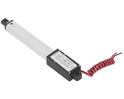 Elektrische micro-lineaire actuator, meervoudige bescherming 12V 75mm slag mini-lineaire actuator voor landbouwmachines (zonder beugel)